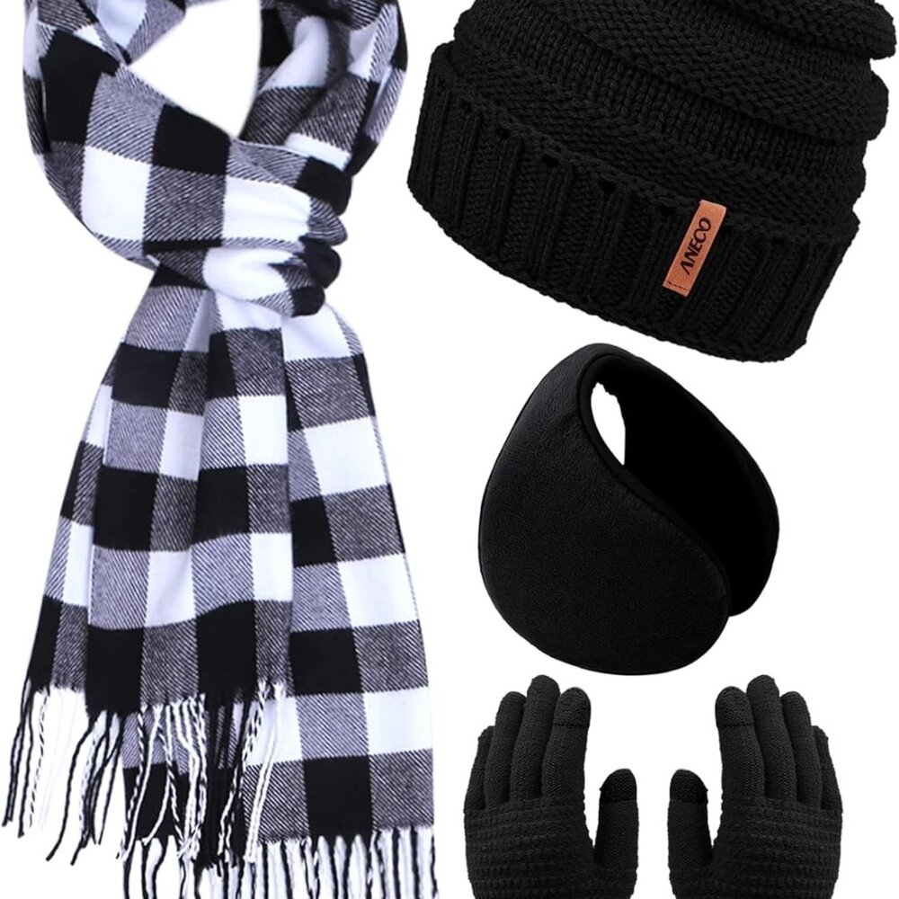 Stylish Multi-Functional Winter Set: Beanie, Scar… - image 1